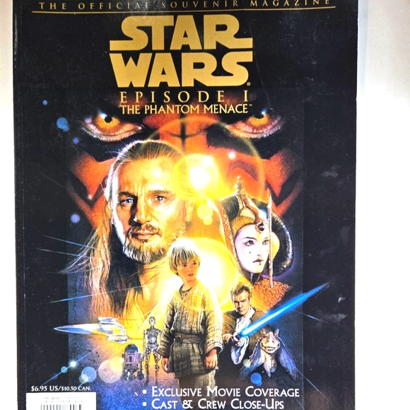 Star Wars Episode 1 - The Phantom Menace Official Souvenir Magazine - Picture 1 of 2
